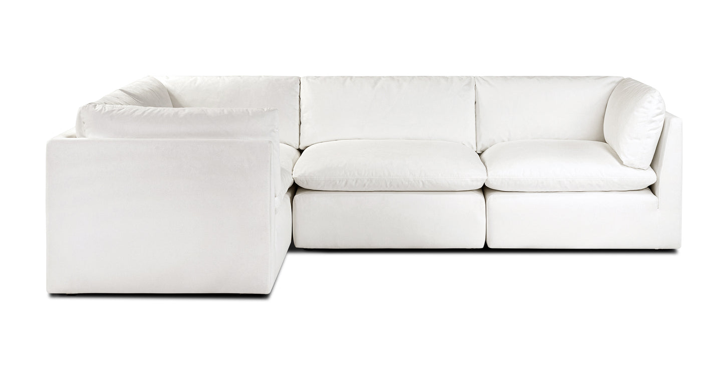 4-Seat Davos Modular L-Sectional
