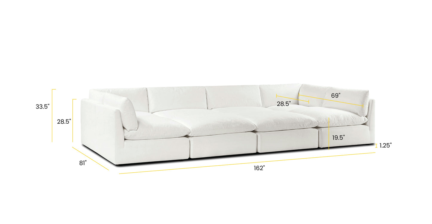 8-Seat Davos Modular Master Pit-Sectional