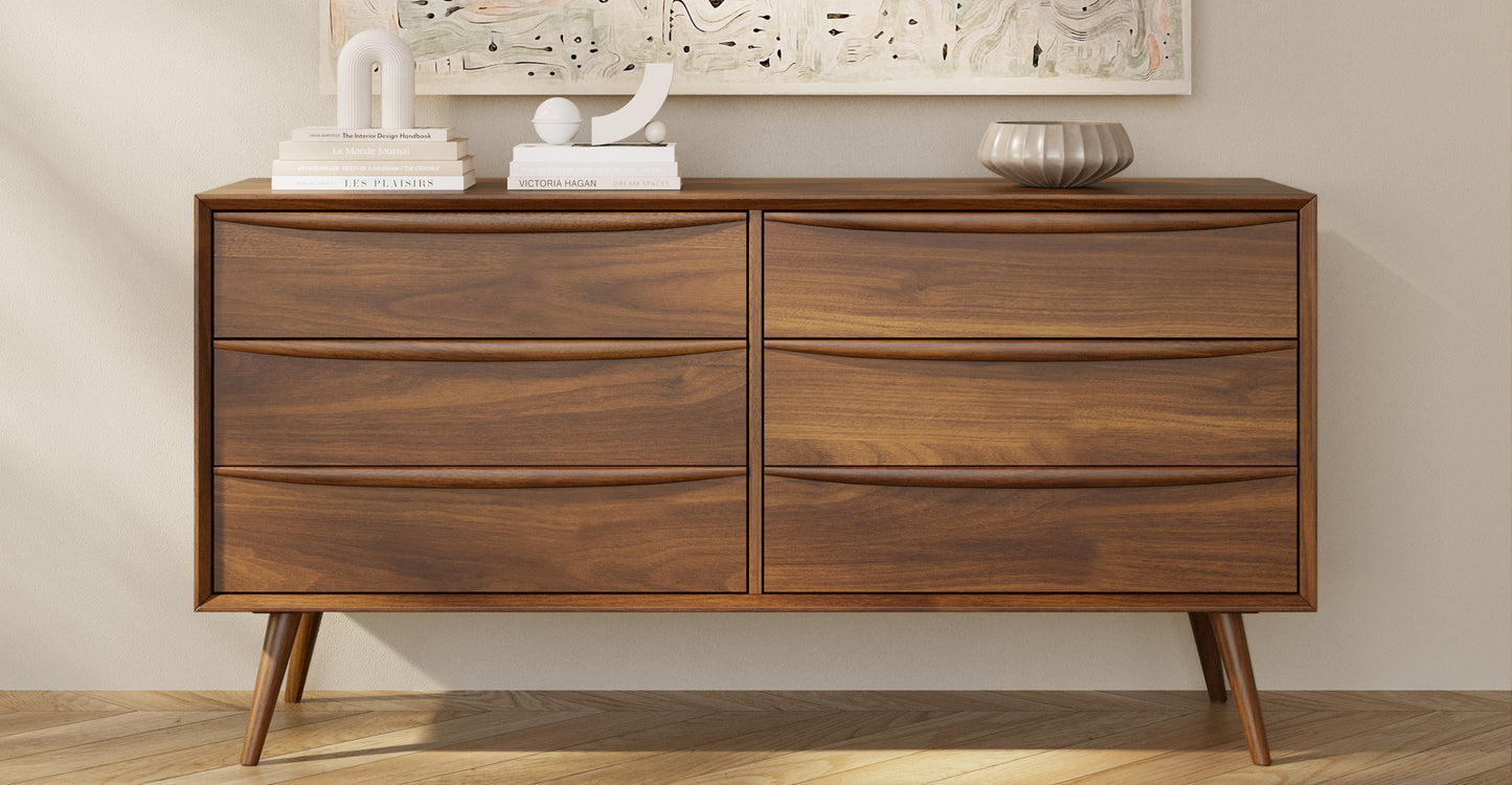 Cura 6 Drawer Dresser