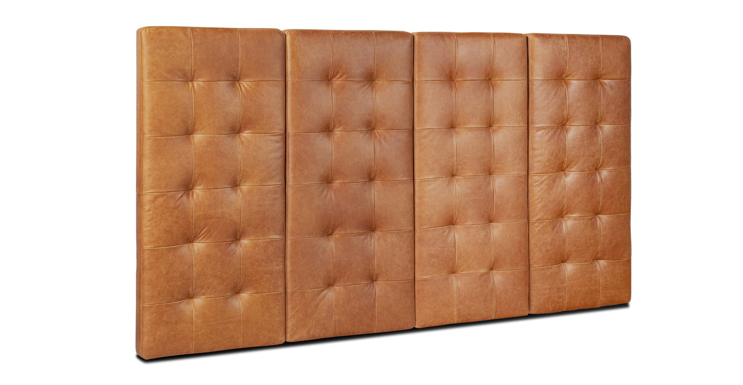 Napa Leather Bed Headboard