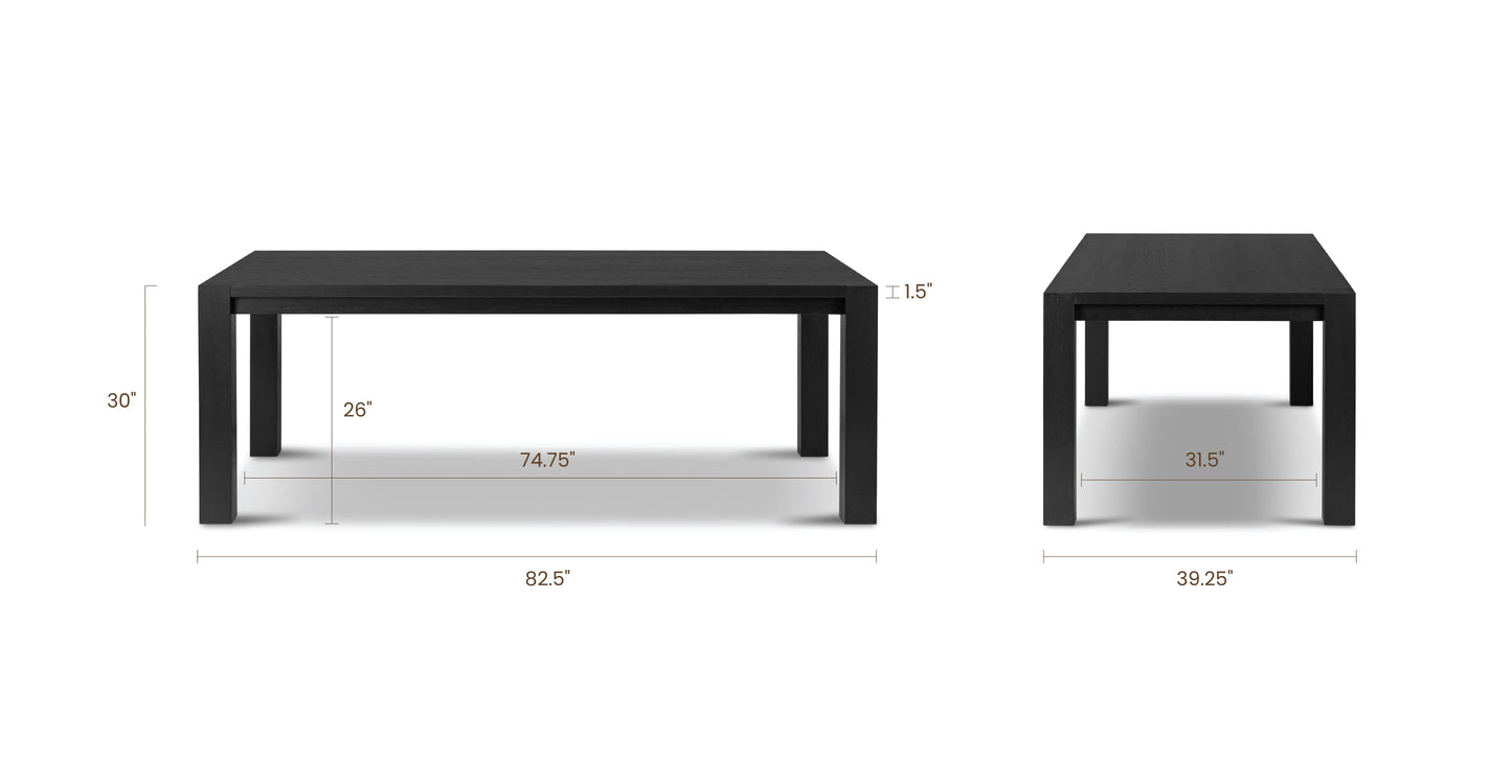 Festa Dining Table (82")