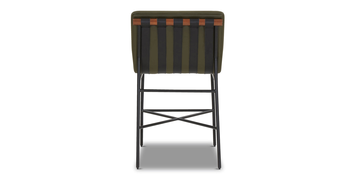 Boswin 24" Leather Counter Height Stool