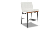 Boswin 24" Fabric Counter Height Stool