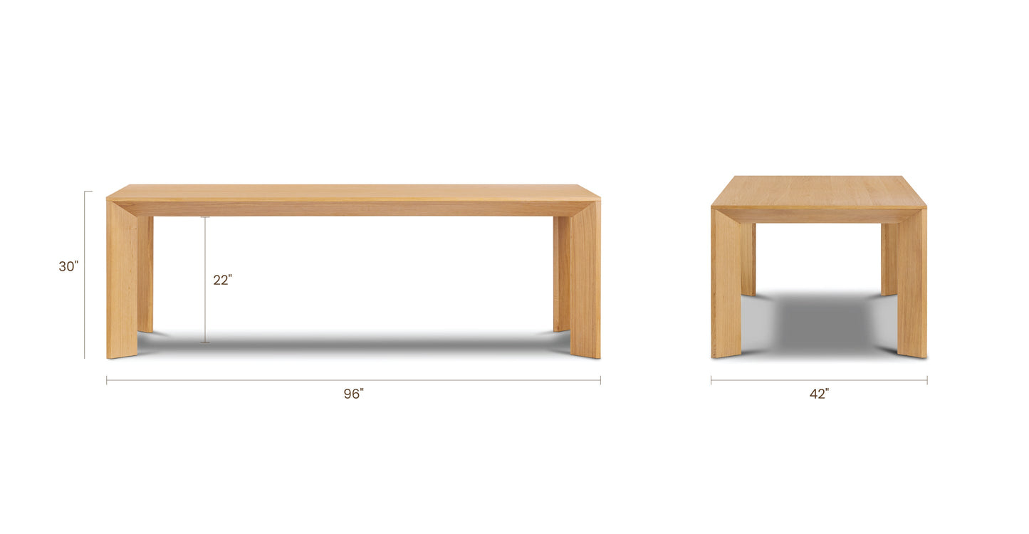 Preston Dining Table (96")