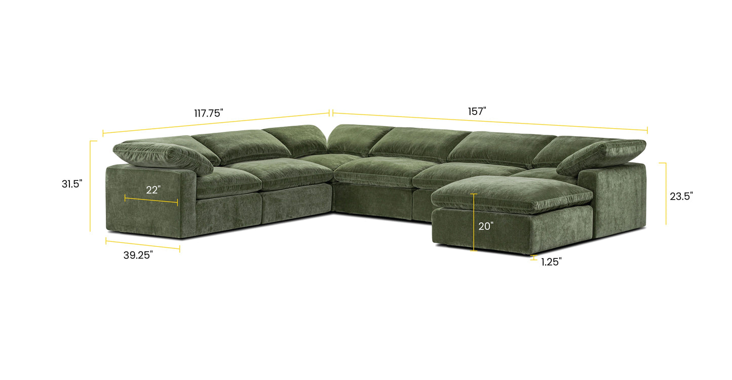 7-Seat Aspen Modular Sectional