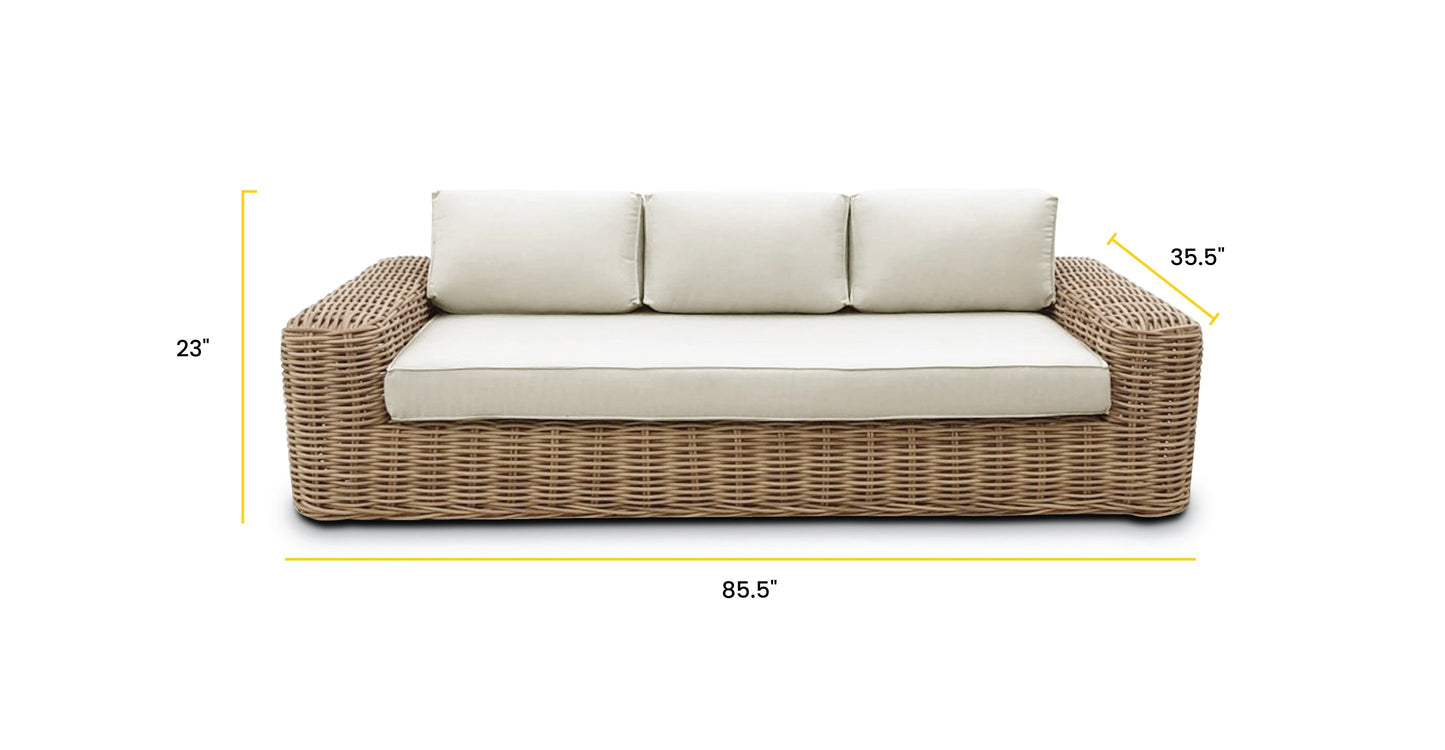 Puglia 3 Seat Sofa