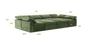 8-Seat Aspen Modular Master Pit-Sectional