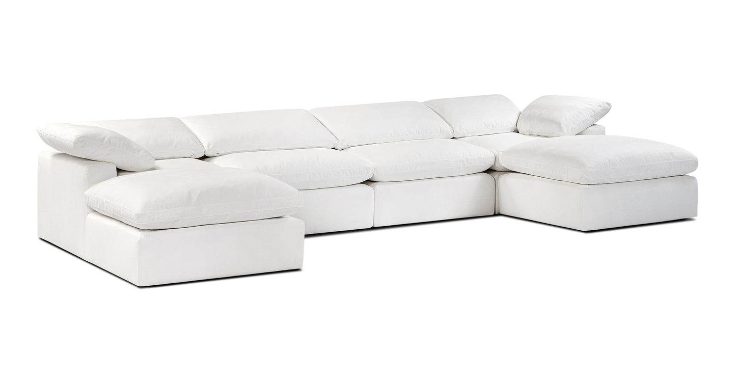 6-Seat Aspen Modular U-Sectional