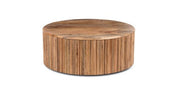 Deja 35" Round Coffee Table with Storage
