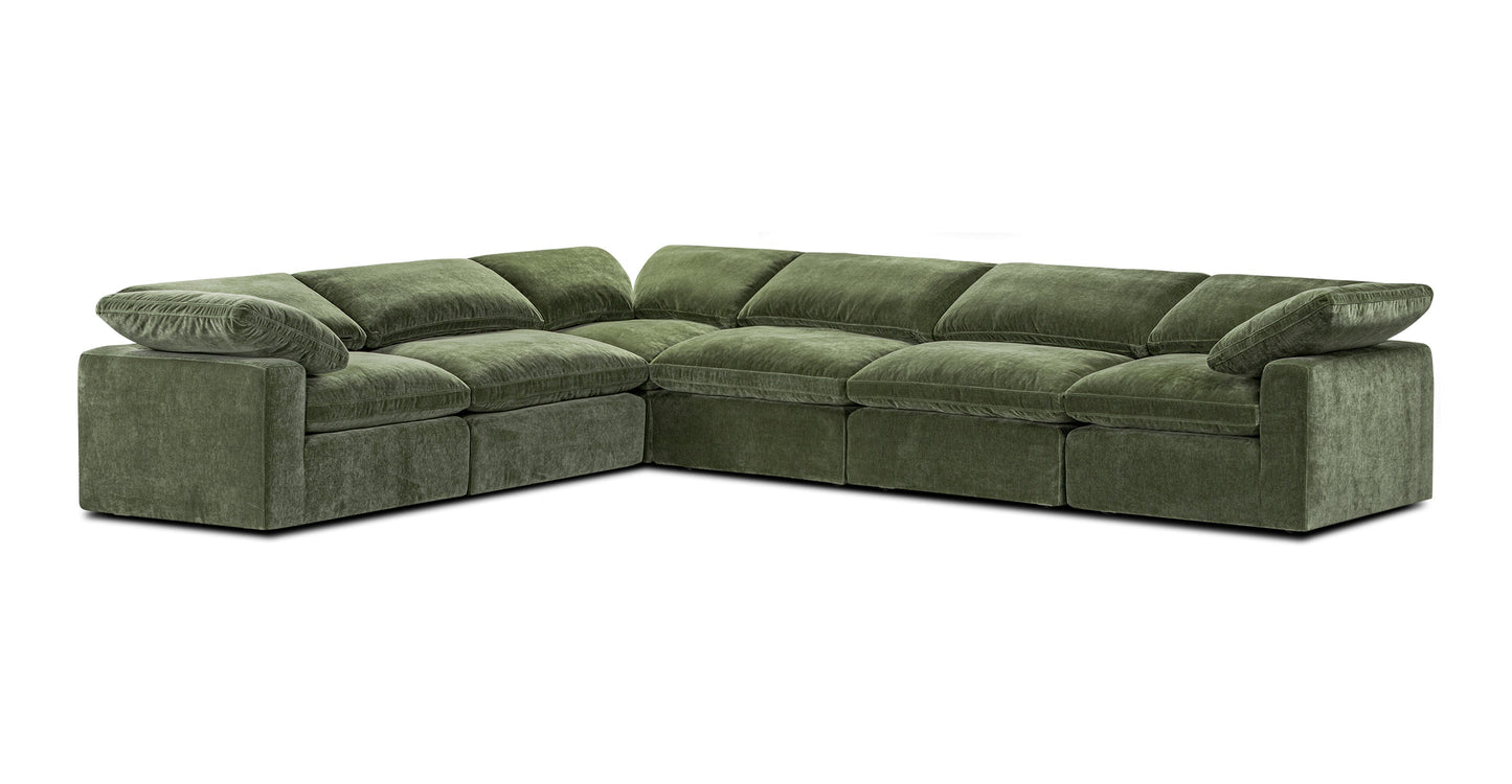 6-Seat Aspen Modular Corner-Sectional