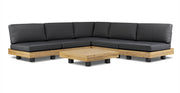 Celenza Modular Full-Corner Sectional Set with Coffee Table