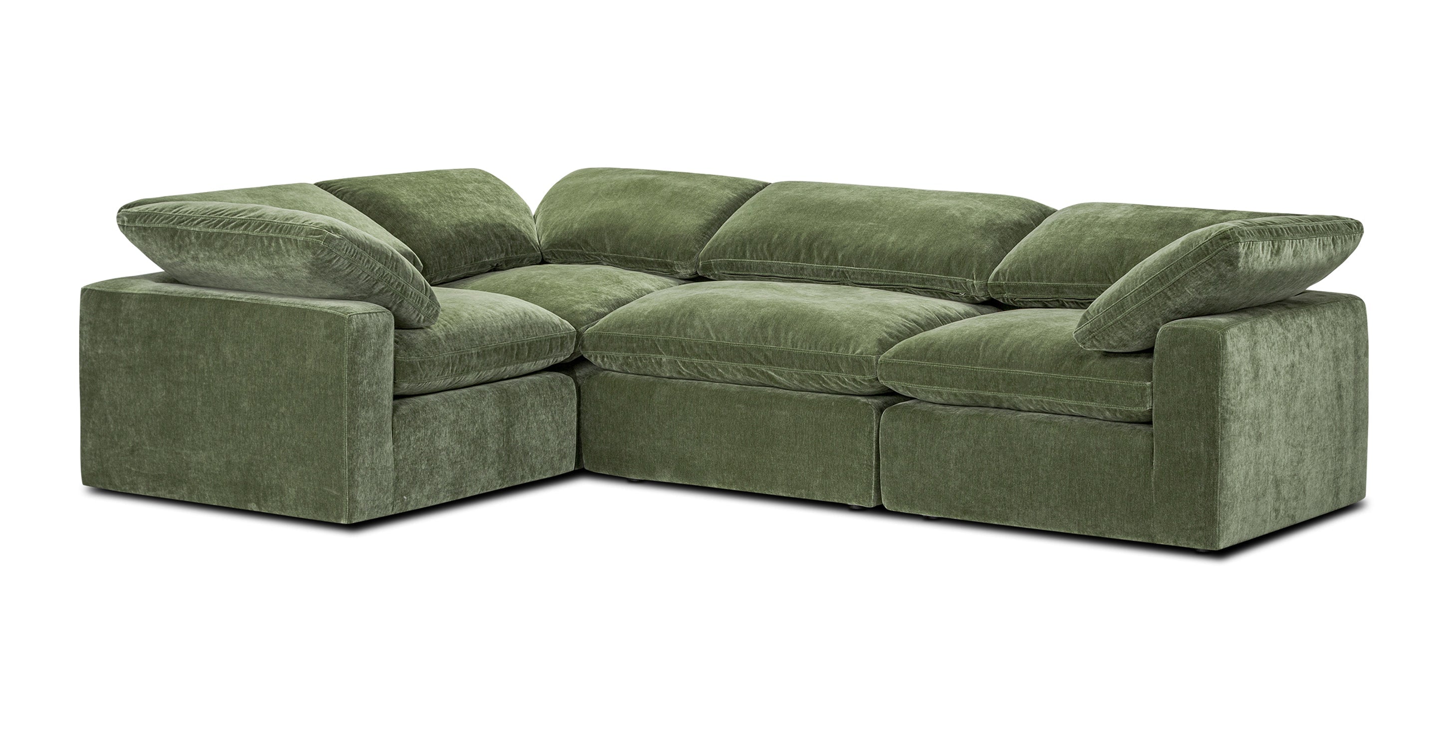 4-Seat Aspen Modular L-Sectional