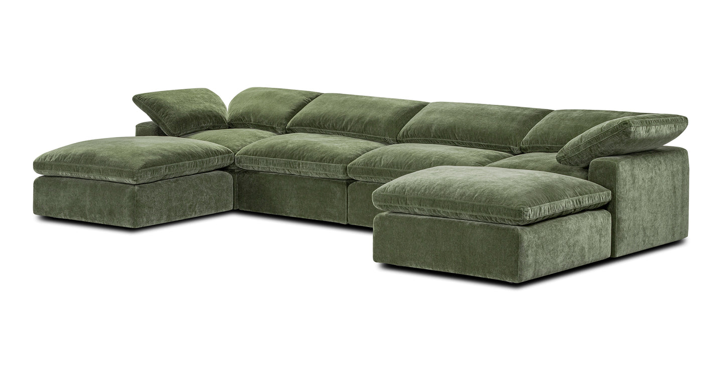 6-Seat Aspen Modular U-Sectional