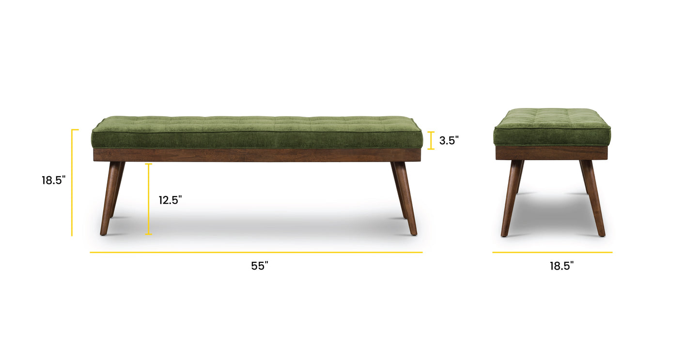 Luca Fabric Bench