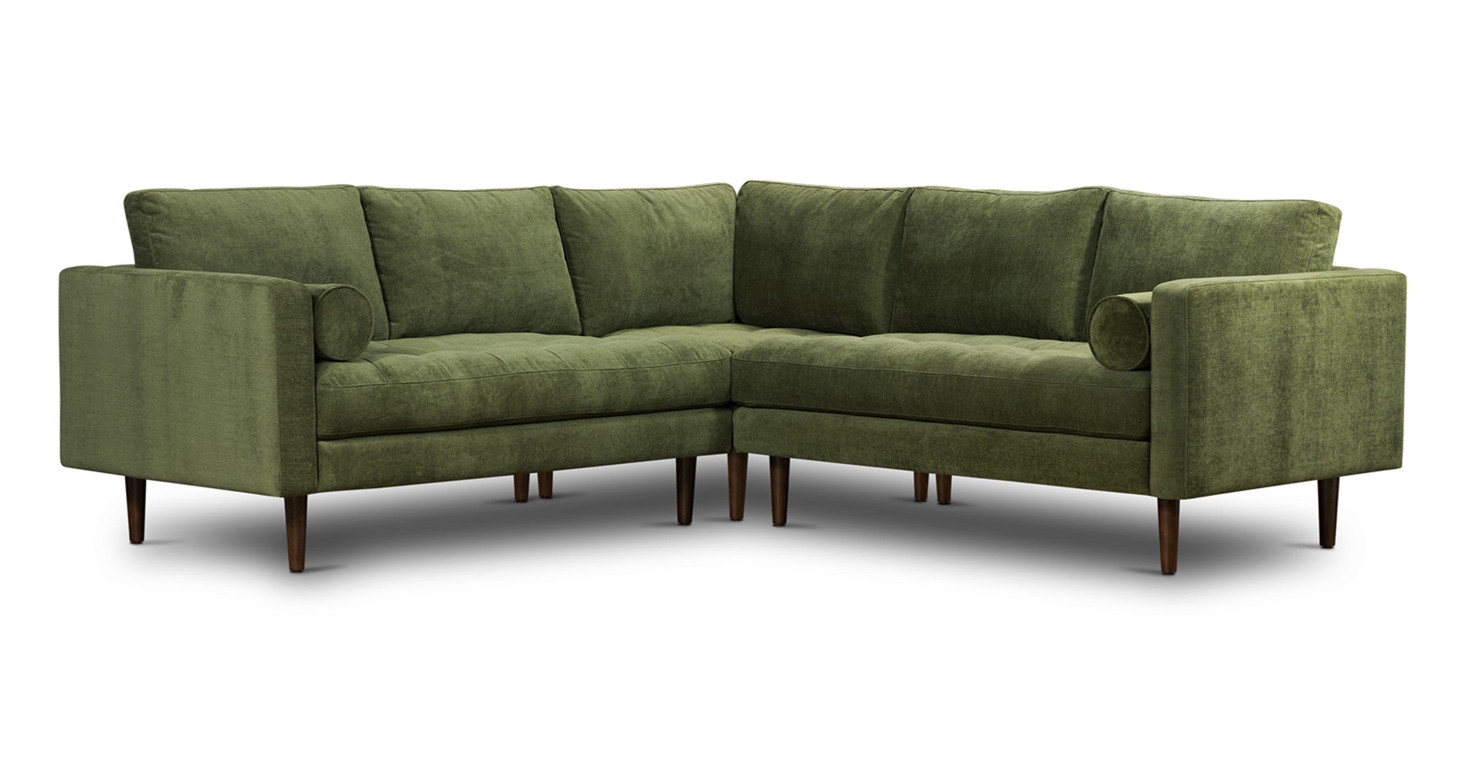 Napa Velvet Corner Sectional Sofa