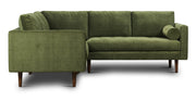 Napa Velvet Corner Sectional Sofa