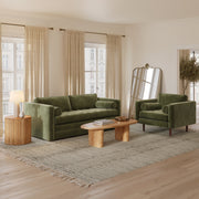 Deja Round Side Table with Storage
