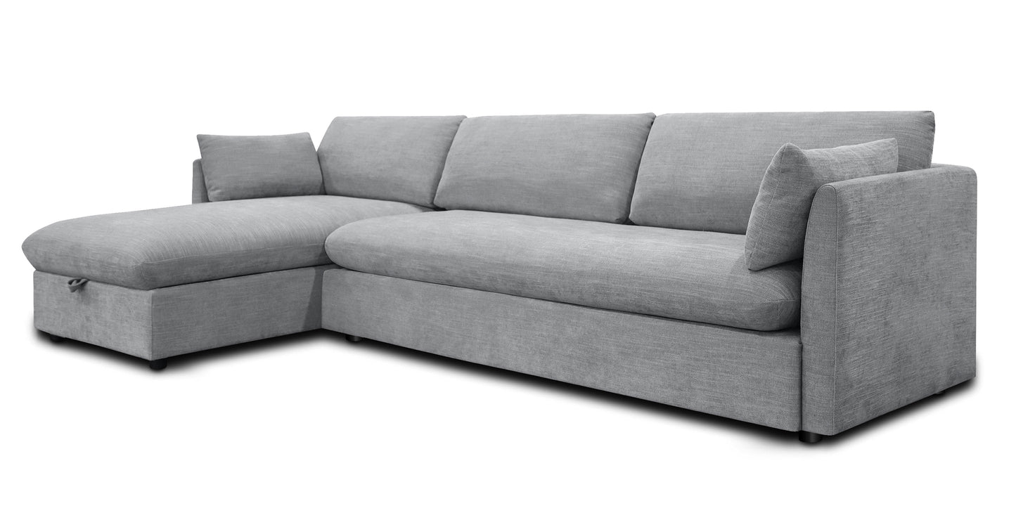 Argos Left-Facing Sleeper Sectional Sofa Bed