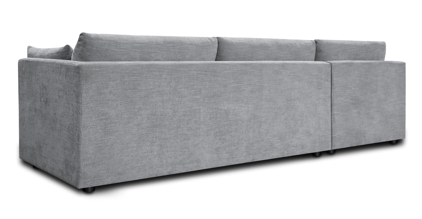 Argos Left-Facing Sleeper Sectional Sofa Bed