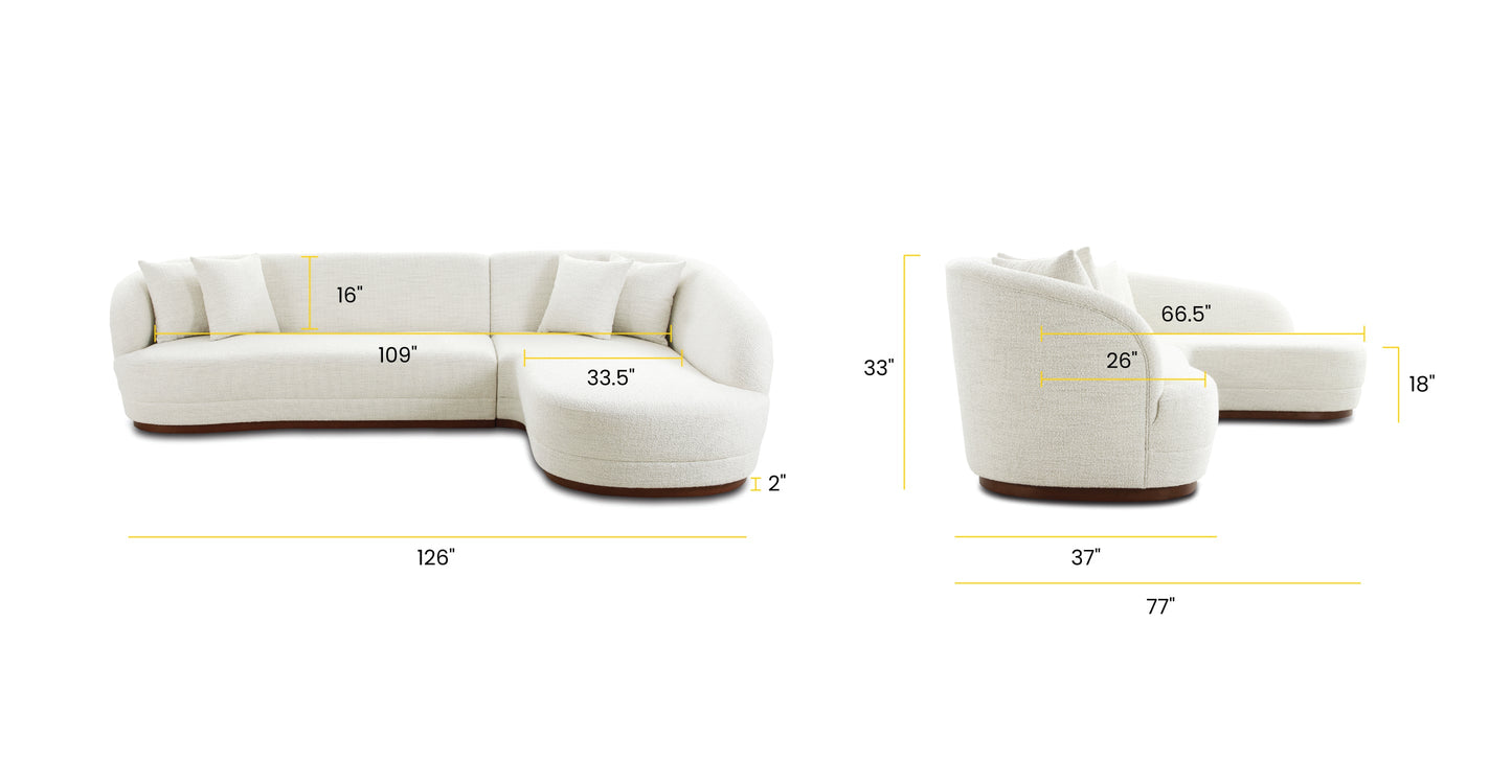 Arles Right-Facing Sectional