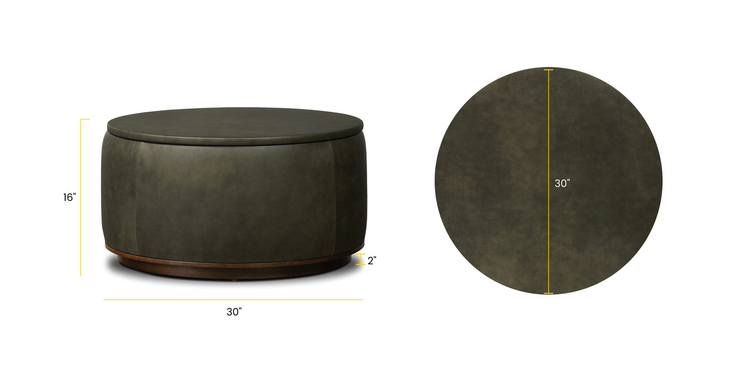 Herve Storage Ottoman