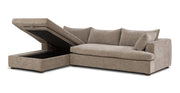 Milo Left-Facing Sectional with Storage