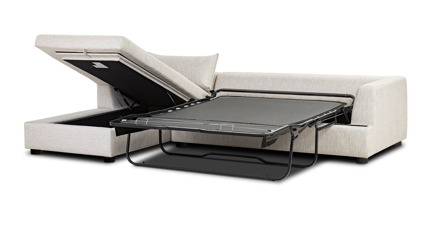 Milo Left-facing Sleeper Sectional