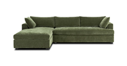 Milo Left-facing Sleeper Sectional