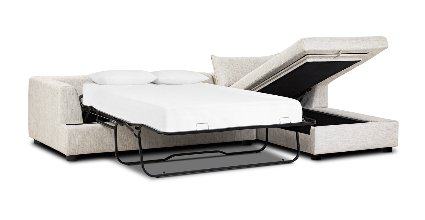 Milo Right-facing Sleeper Sectional