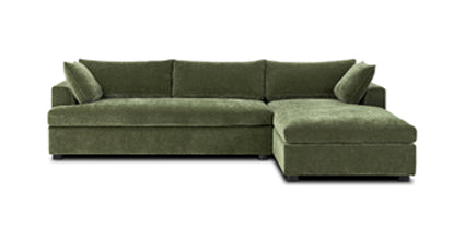 Milo Right-facing Sleeper Sectional