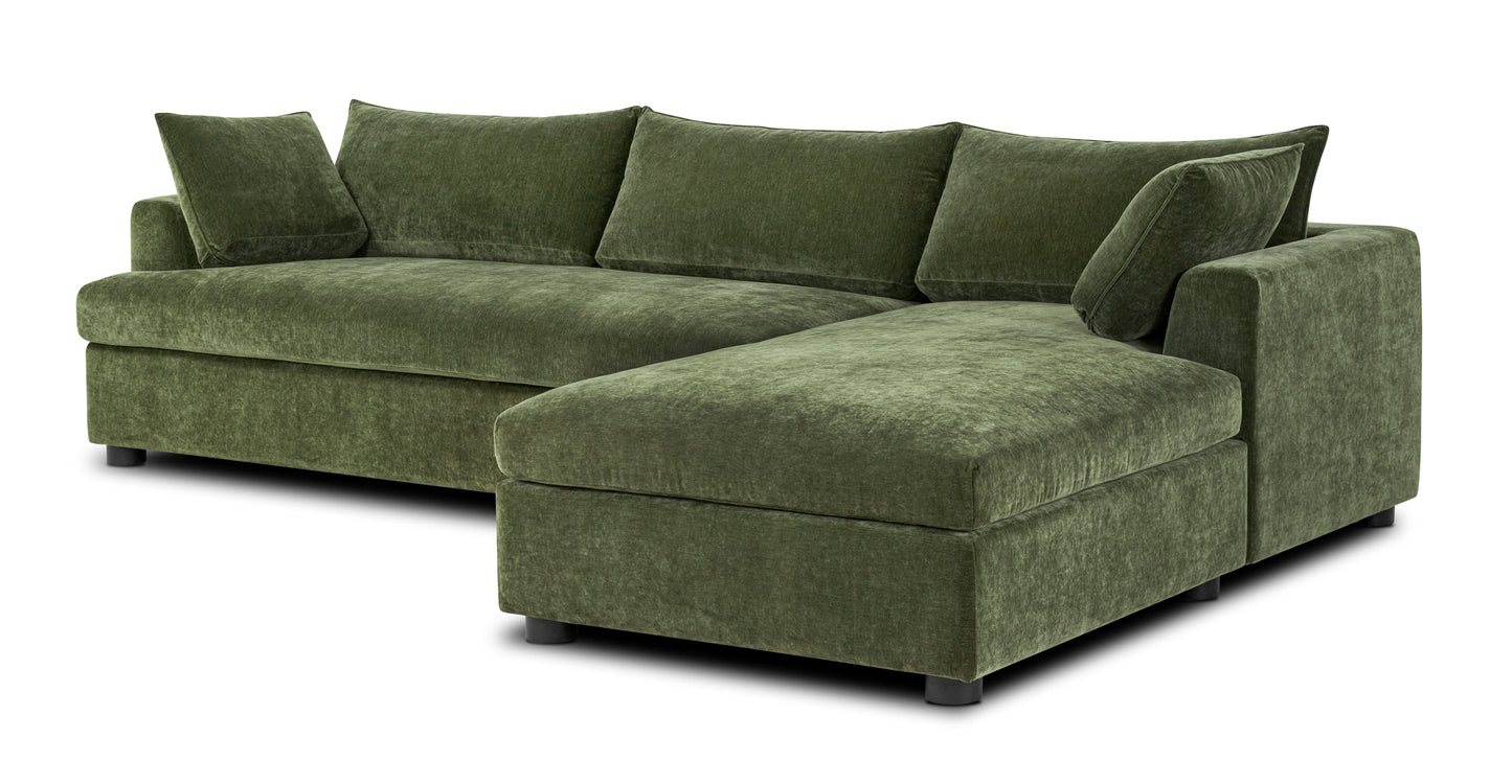 Milo Right-facing Sleeper Sectional