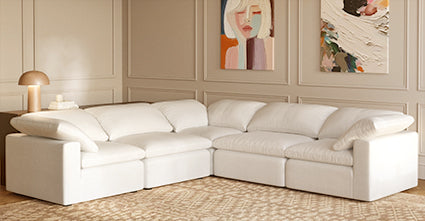 5-Seat Aspen Modular Corner-Sectional