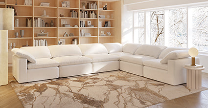 6-Seat Aspen Modular Corner-Sectional