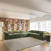 6-Seat Aspen Modular Corner-Sectional
