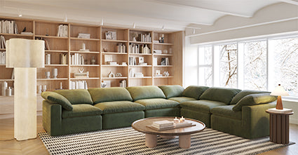6-Seat Aspen Modular Corner-Sectional