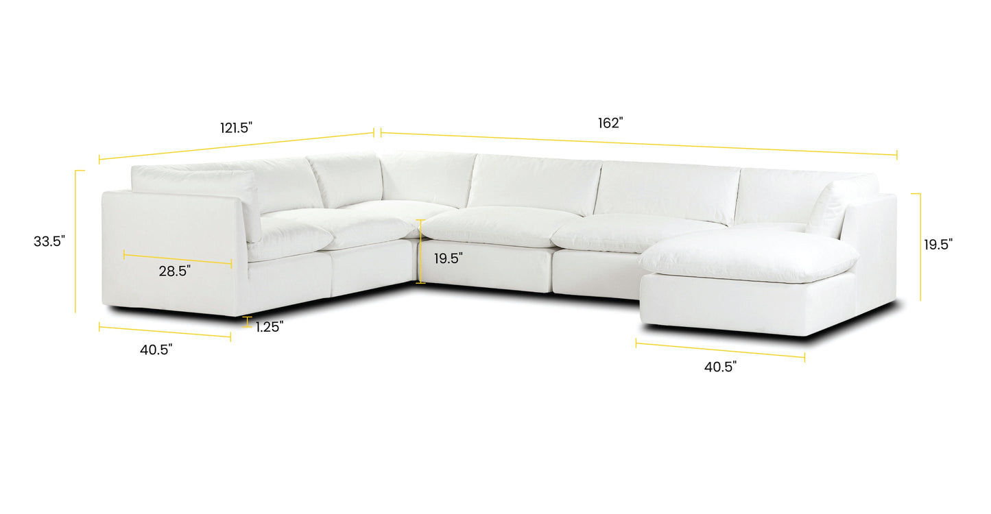 7-Seat Davos Modular Sectional