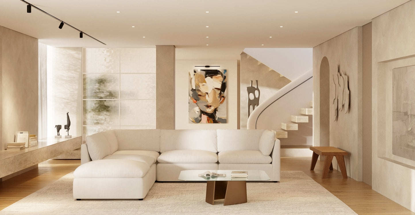 5-Seat Davos Modular Chaise Sectional
