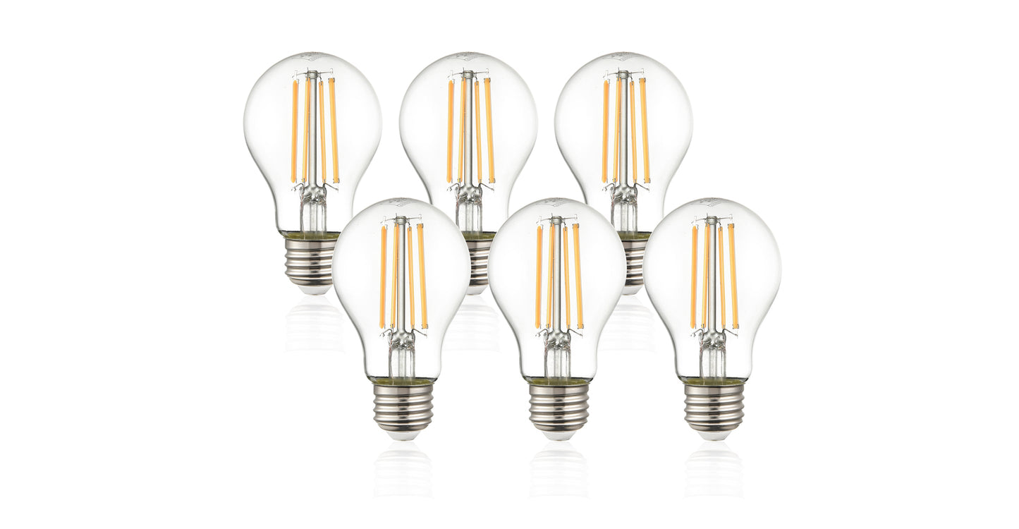 Aria A19 Shape LED Filament Light Bulb