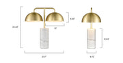Oulu Marble Table Lamp