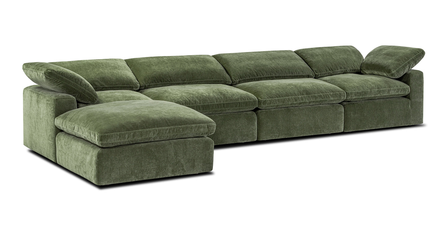 5-Seat Aspen Modular L-Sectional