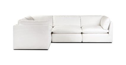 4-Seat Davos Modular L-Sectional