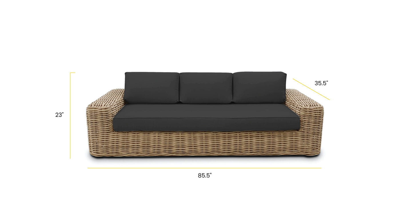 Puglia 3 Seat Sofa