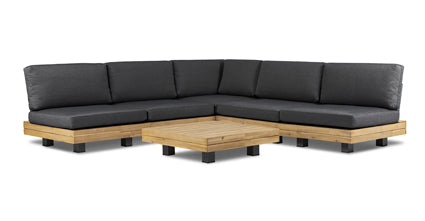 Celenza Modular Full-Corner Sectional Set with Coffee Table