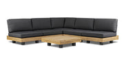 Celenza Modular Full-Corner Sectional Set with Coffee Table