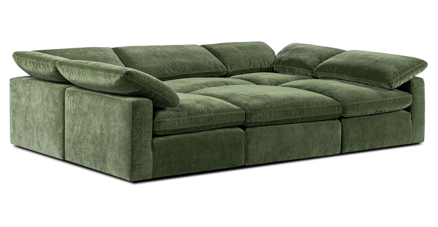 6-Seat Aspen Modular Pit-Sectional