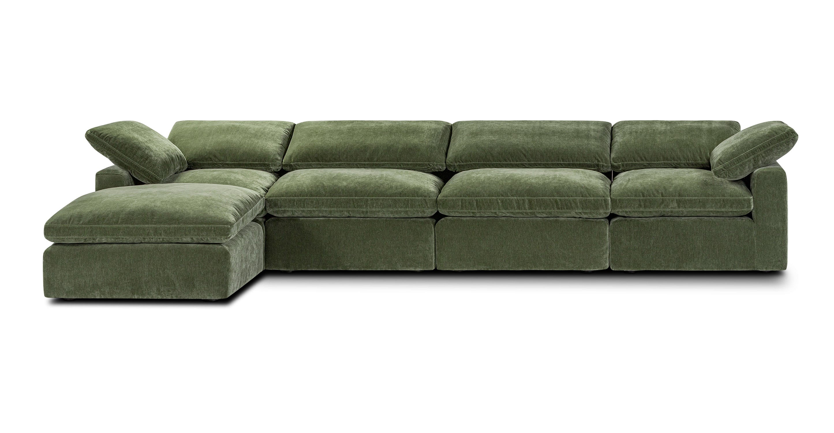 5-Seat Aspen Modular L-Sectional