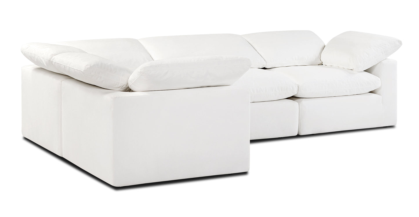 4-Seat Aspen Modular L-Sectional