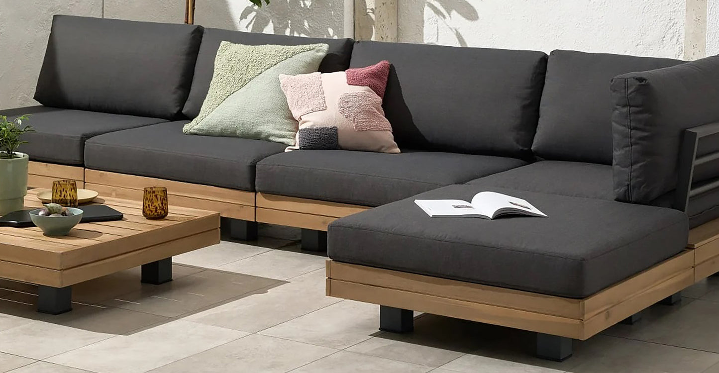 Celenza Modular Corner Sectional Set with Coffee Table