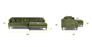 Lucerne Right-Facing Sectional with Extra-Wide Chaise