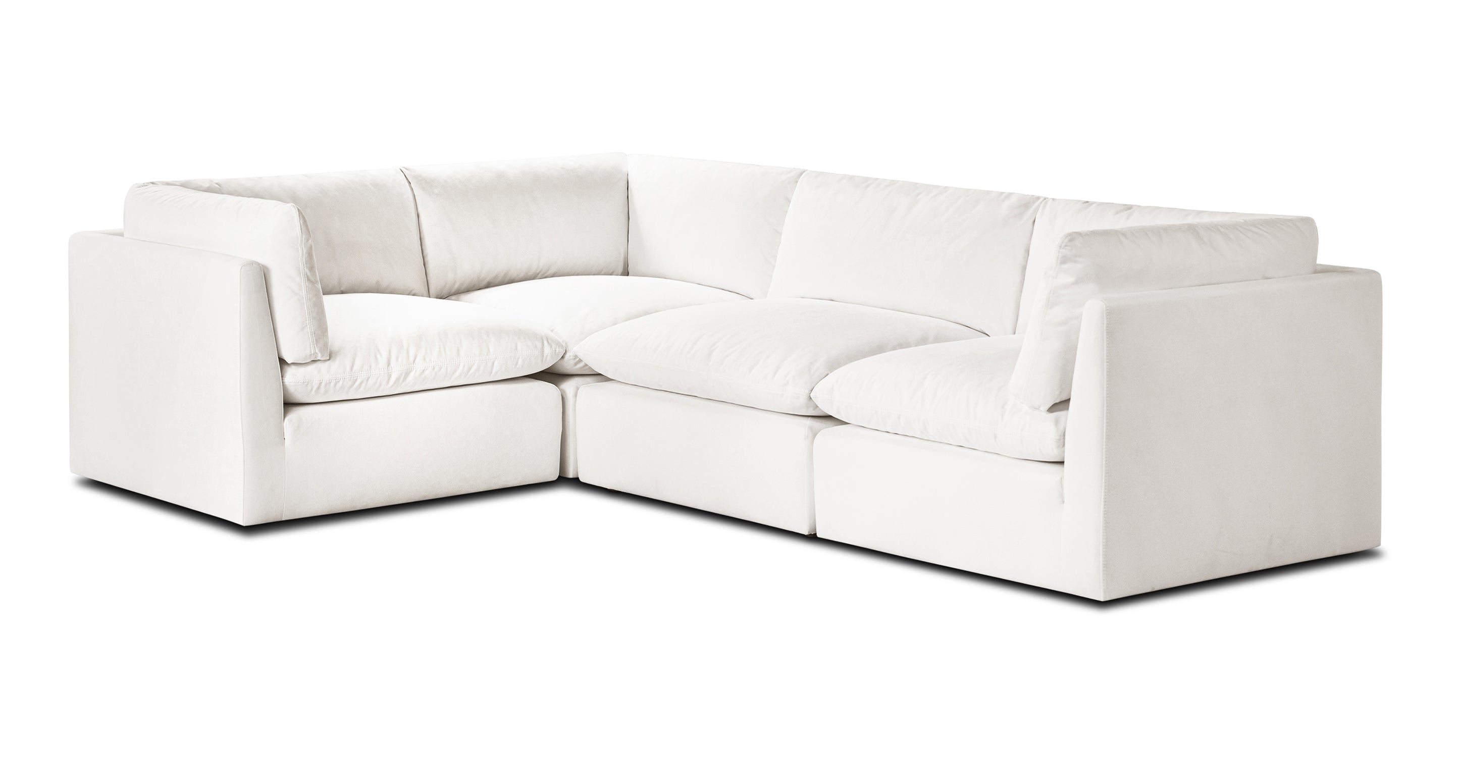 4-Seat Davos Modular L-Sectional